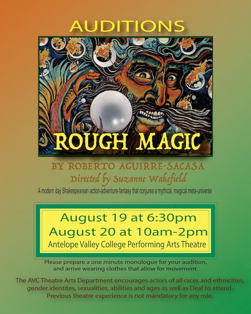 Rough Magic Auditions