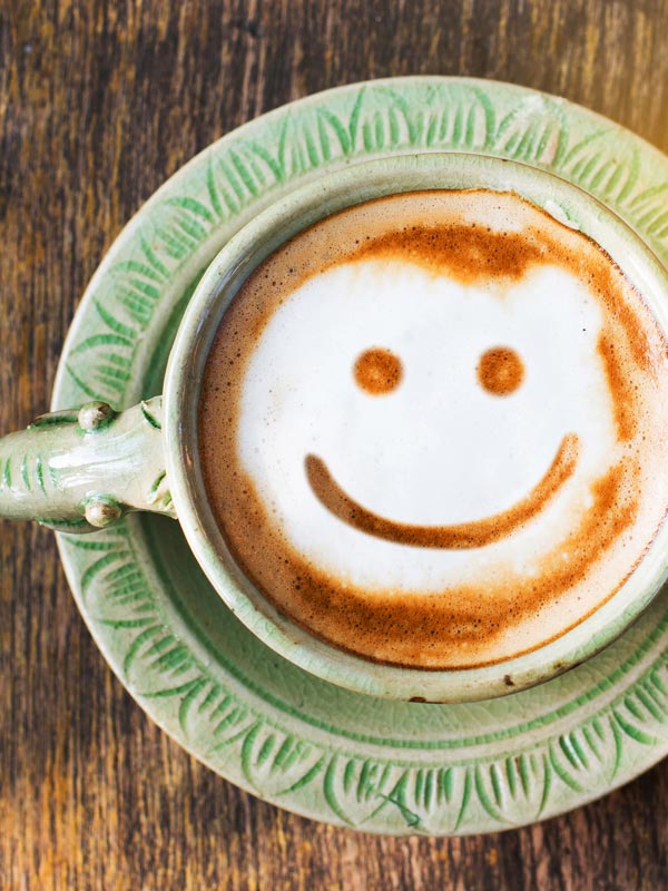 Cup of Coffe with smile