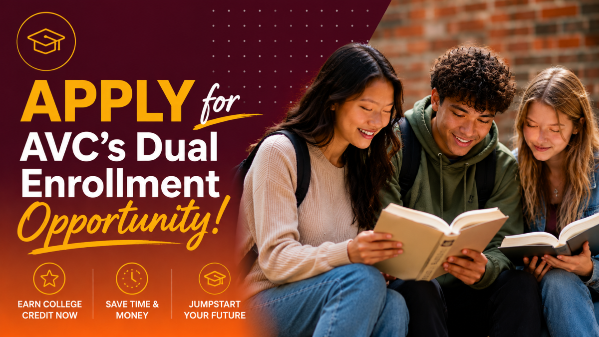 Apply for AVC's Dual Enrollment Opportunity