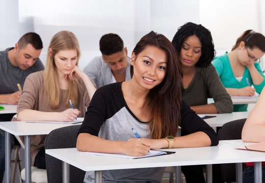 AVC Students in Class