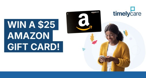 Win a $25 Amazon Gift Card from TimelyCare